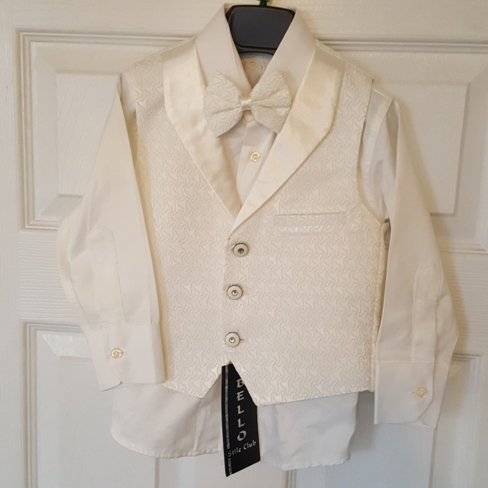 BABY BOY FOUR PIECE  SET AGE1AGE2AGE3AGE4AGE5